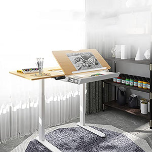 VejiA Electric Lifting Art Desk - Tiltable Designer Table for Art Studio and Drafting