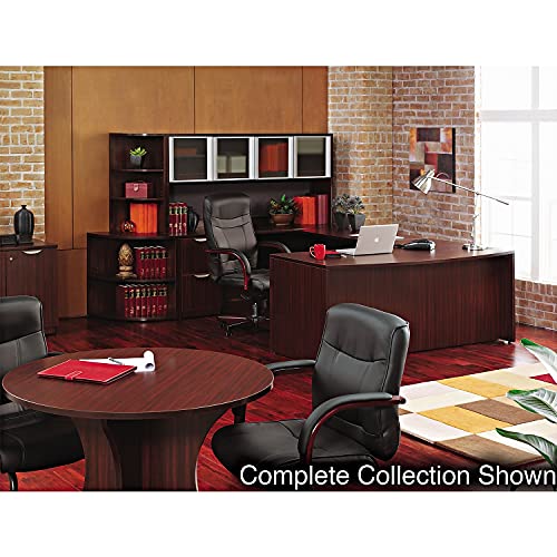 Alera Valencia Series Reversible Return/Bridge Shell - Mahogany - VA354824MY