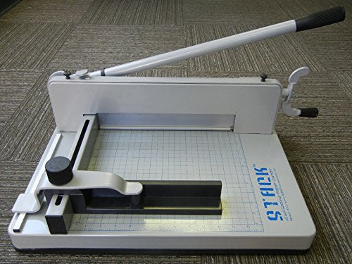 (TRADEMARKED) STACK S12 Professional Guillotine DeskTop Paper Cutter
