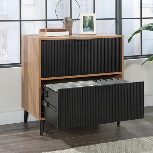 Sauder Ambleside Lateral File Cabinet, Serene Walnut Finish, 29.53" x 18.50" x 29.92