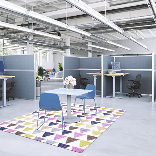VERSARE Hush Panel Cubicle Kit | Sound Dampening Workstation Partition Walls