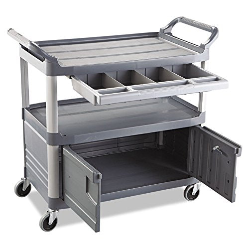 Rubbermaid RCP4094GRA Xtra Instrument Cart
