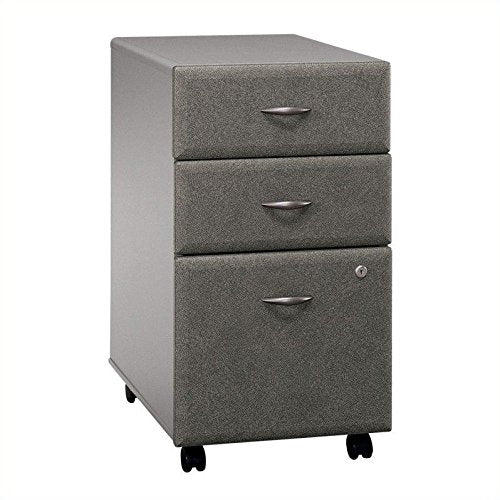 Bush Business Series A 60" Computer Desk with 3-Drawer File Cabinet