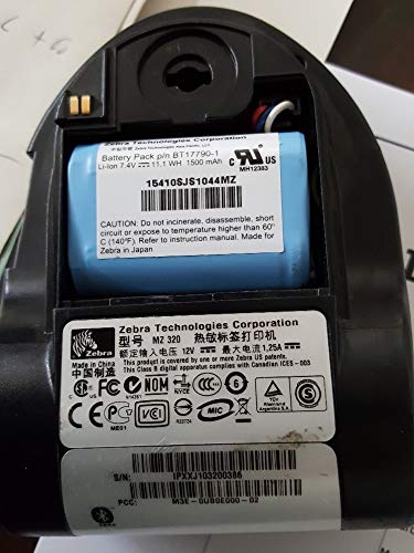 Zebra Technologies M3E-0UB0E020-00 AIT Printer, MZ320, 4MB/8MB, US/Ca ENG/LAT, USB/Irda/Bluetooth, EU/Efta/India/Russia/Turkey, EU