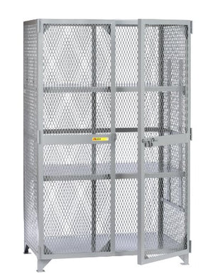 Little Giant Metal Welded Storage Locker with Adjustable Shelves - 48"x78"x24