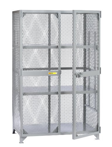 Little Giant Metal Welded Storage Locker with Adjustable Shelves - 60" x 78" x 24