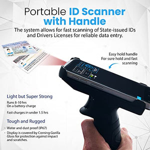 MinorDecliner Smart ID Scanner - Detects Expired IDs and Underage Consumers - Reads 2D Barcode in All 50 States