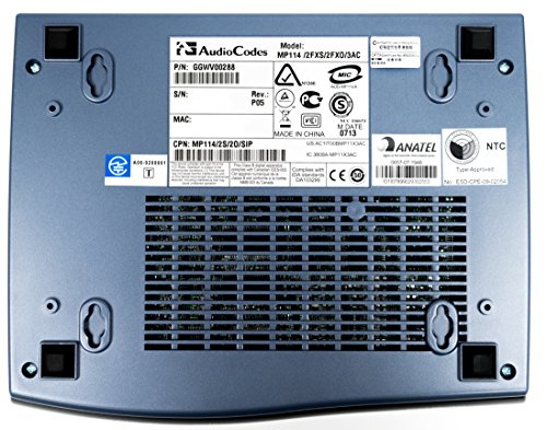 Audiocodes MP114 2FXS, 2FXO Ports - SIP MP114/2S/2O/SIP