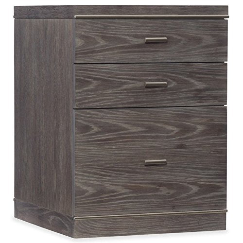 Hooker Furniture House Blend 3 Drawer Mobile File Cabinet in Gray