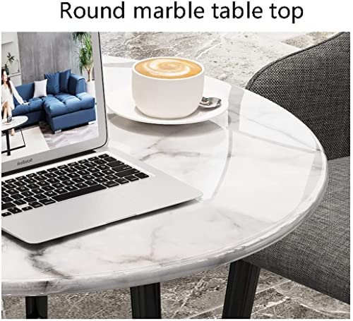 SYLTER Office Conference Reception Table Set - Nordic Design 80cm Square Desktop with Chairs