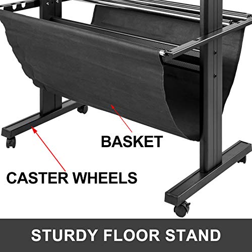 VEVOR Vinyl Cutter 34Inch Bundle, Vinyl Cutter Machine Manual Vinyl Printer LCD Display Plotter Cutter Sign Cutting with Signmaster Software for Design and Cut,with Supplies, Tools PC ONLY