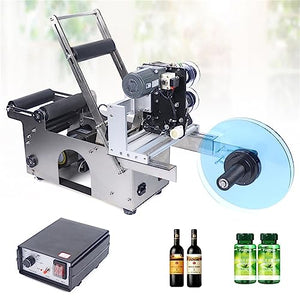 Fermoirper Semi-Automatic Round Bottle Labeling Machine