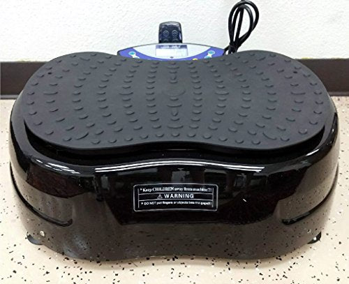 Dual Motor Full Body Vibration Plate Exercise Fitness Machine, Portable, 1500W