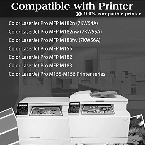 2 Pack Black 215A Toner Compatible for HP 215A | W2310A Toner Cartridge Replacement to use with Color Pro MFP-M182nw M183fw M155 M182 M183 M155-M156 M182n Series Printer Toner