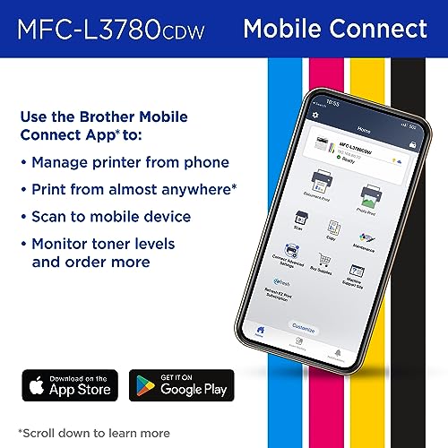 Brother HL-L3220CDW Wireless Color Laser Printer | Duplex, Mobile Printing | Amazon Dash Replenishment Ready