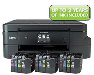 Brother Inkjet Printer, MFC-J985DW XL, Two-Sided Printing, Wireless, Amazon Dash Replenishment Enabled, Business Capable Features, Up to 2 Years of Printing Included