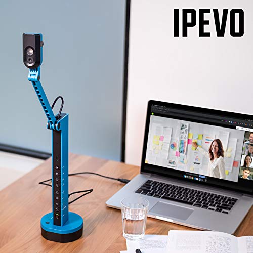 IPEVO VZ-X Wireless 8MP Document Camera - Wi-Fi, HDMI, USB Connectivity, Web Conferencing Compatible