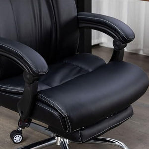 None Aluminum Alloy Foot Office Chair with Footrest - Comfortable and Adjustable Sedentary Seat for Work Breaks