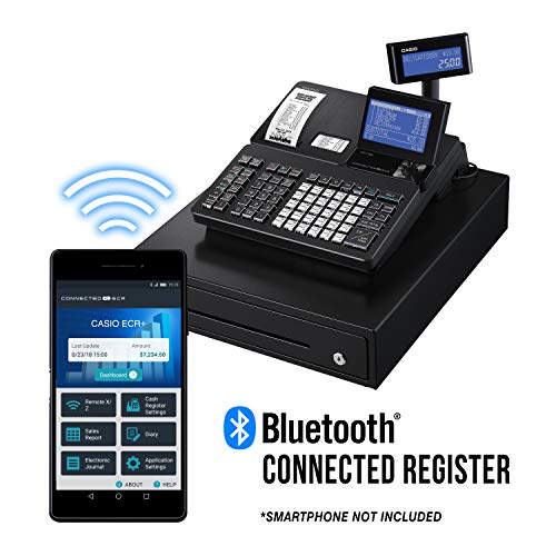 Casio PCR-T2500 Cash Register 4.5"