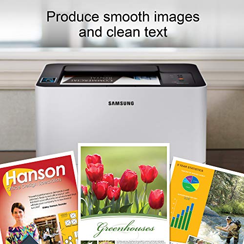 Samsung Xpress C430W Wireless Color Laser Printer with Simple NFC + WiFi Connectivity and Built-in Ethernet, Amazon Dash Replenishment Enabled (SS230G)