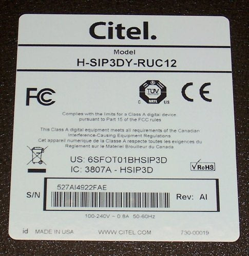Citel Portico TVA12D 12-Port Telephone VoIP Adapter with 2 FXO - Citel VoIP Adapter
