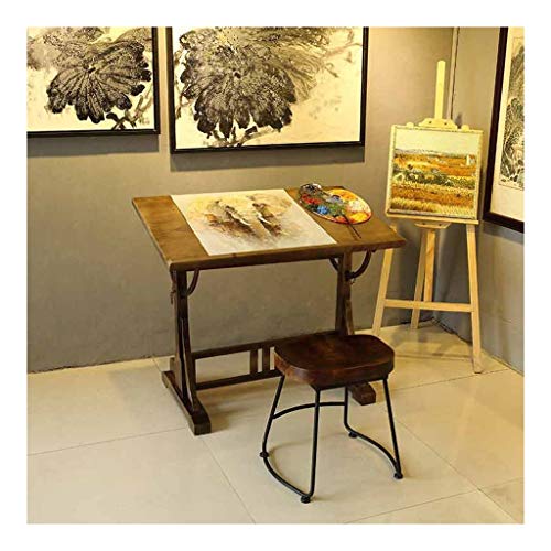 Adjustable Drawing Craft Table,with Adjustable Height for Art Design Drawing Writing Painting Crafting Drafting Work and Study