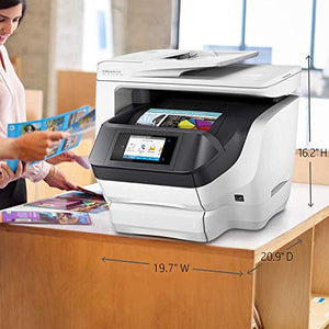 HP OfficeJet Pro 8740 All-in-One Wireless Printer, HP Instant Ink or Amazon Dash replenishment ready (K7S42A)