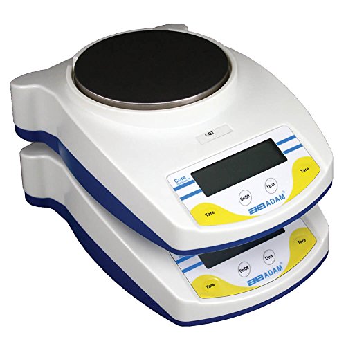 Adam Equipment CQT 1501 Core Compact Portable Precision Balance, 1500g Capacity and 0.1g Readability