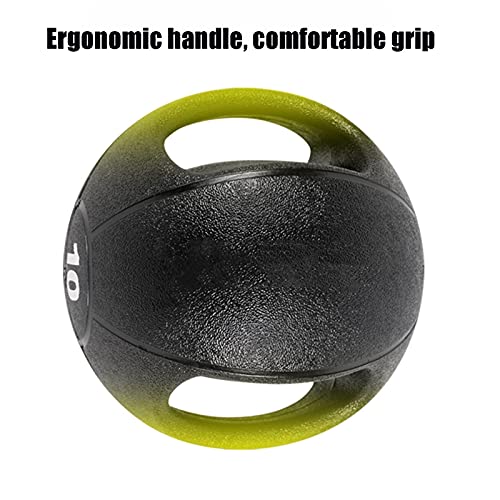 Medicine Balls WXYZ 12lb/5.4kg, Solid Rubber Balance Ball Training Ball, Home Gym Strength Training Equipment