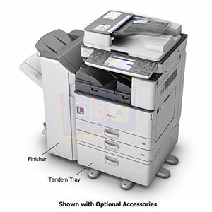 Ricoh Aficio MP 2852 Tabloid-Size Black and White Laser Multifunction Copier - 28 ppm, Copy, Print, Scan, 2 Trays, Stand