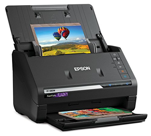 Epson FastFoto FF-680W Wireless High-Speed Photo and Document Scanning System