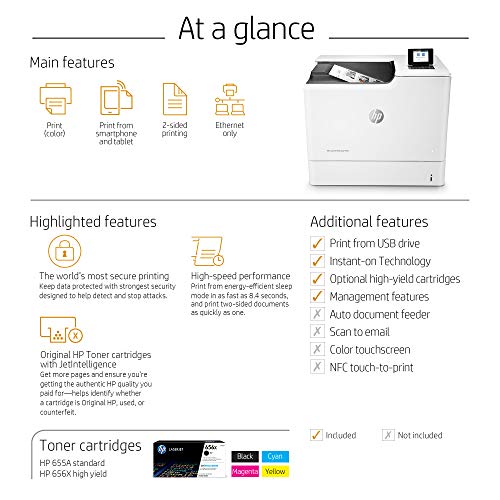 HP Color Laserjet Enterprise M652dn
