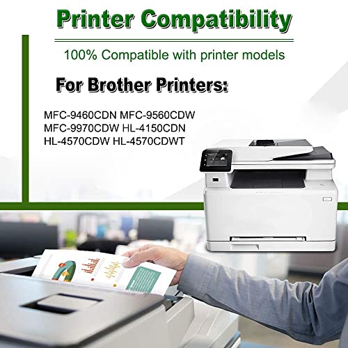 Kolasels Transfer Unit Belt 6-Pack Compatible BU300CL BU-300CL for MFC-9460CDN MFC-9560CDW MFC-9970CDW HL-4150CDN Printer
