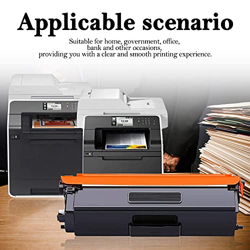 4 Pack (1BK+1C+1M+1Y) TN336 Compatible TN336BK TN336C TN336M TN336Y High Yield Toner Cartridge Replacement for Brother HL-L8250CDN L8350CDW MFC-L8600CDW 9460CDN L8850CDW L8650CDW Printer