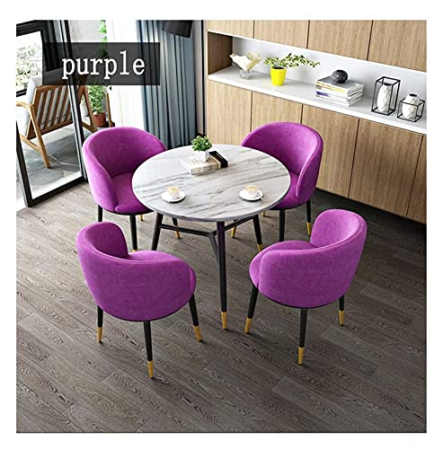 SYLTER Office Conference Table Set with 1 Table and 4 Chairs