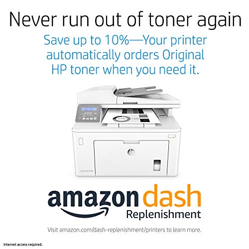 HP Laserjet Pro M148dw All-in-One Wireless Monochrome Laser Printer, Mobile & Auto Two-Sided Printing, Works with Alexa (4PA41A)