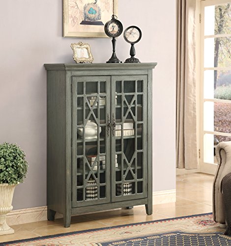 Treasure Trove 17348 Two Door Bookcase, Grey
