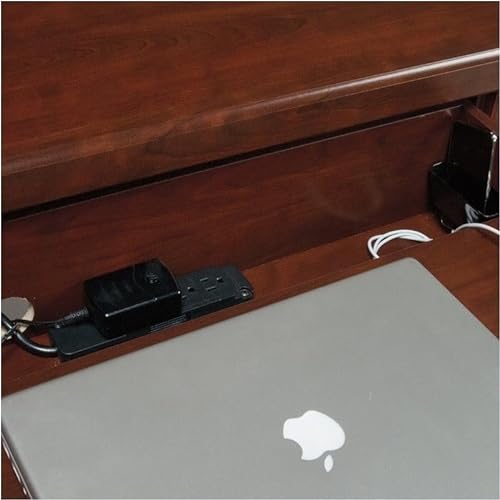 Bowery Hill Traditional Cherry Computer Credenza - Home Office Desk