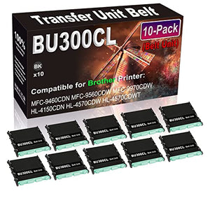Kolasels Transfer Unit Belt 10-Pack Compatible BU300CL BU-300CL for MFC-9460CDN MFC-9560CDW MFC-9970CDW HL-4150CDN Printer