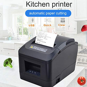 MUNBYN POS Printer, 80mm USB Receipt Printer, POS Receipt Printer with Auto Cutter ESC/POS Command Support Windows（Only USB Interface）