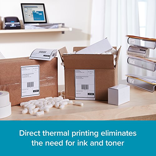 DYMO Authentic LabelWriter Extra-Large Shipping Labels for LabelWriter Label Printers, White, 4'' x 6'' (1744907), 20 Rolls of 220