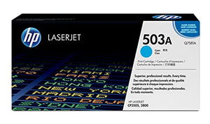 HP 503A (Q7581A) Cyan Toner Cartridge for HP Color LaserJet 3800 CP3505