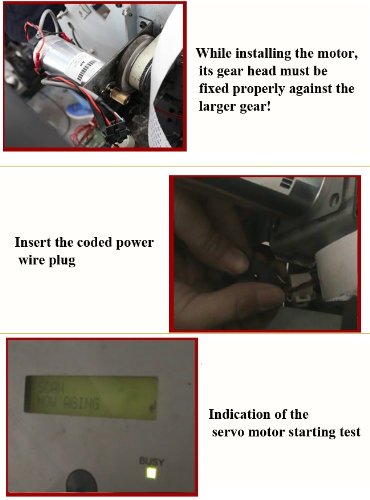 XC-540 Scan Motor for Roland XJ-640 /XJ-740 /XJ-540/FH-740 Inkjet Printer DC24V Carriage CR Motor