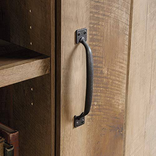 Sauder 422474 Adept Storage Cabinet, L: 36.61" x W: 16.81" x H: 71.02", Craftsman Oak finish