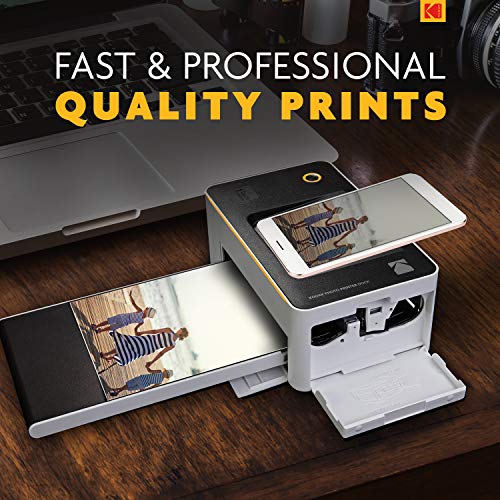 Kodak Dock & Wi-Fi Portable 4x6” Instant Photo Printer - Watch Bundle