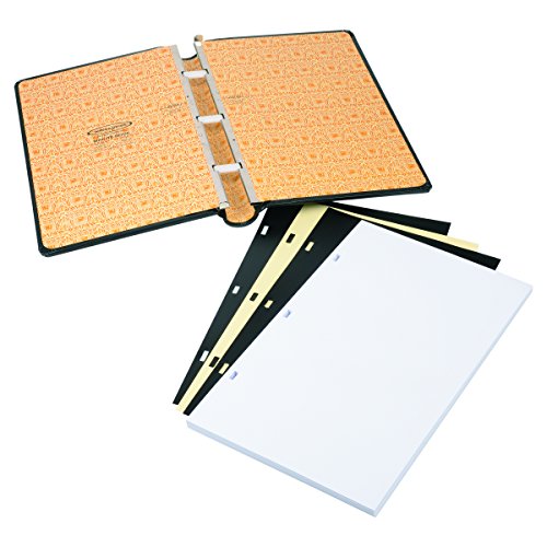 Wilson Jones Corporate Minute Book, Legal Size 8.5 x 14 Inches, 250 Pages, Black (W0395-31)