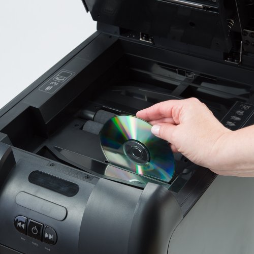 Swingline GBC Paper Shredder, Auto Feed, 300 Sheet Capacity, Micro-Cut, 5-10 Users, Stack-and-Shred 300M (1758576)