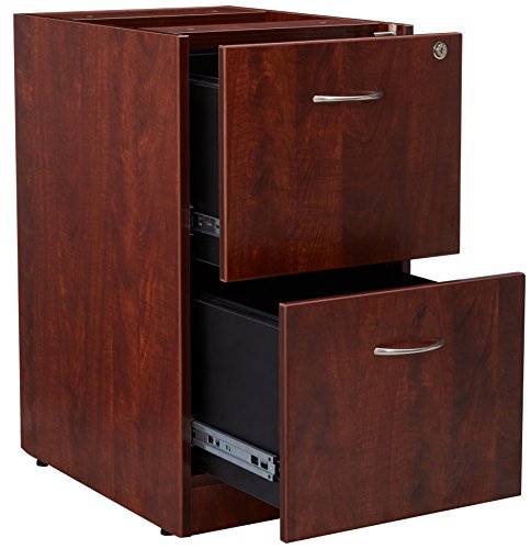 Lorell LLR69606 69000 Series Free Standing Fixed Pedestals, Cherry
