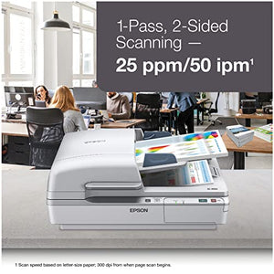 Epson WorkForce DS-6500 Sheet-Fed Color Scanner with ADF & Duplex