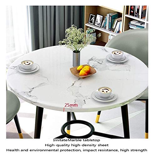 SYLTER Office Conference Table and Chair Set - Reception Coffee Table - Balcony Living Room Combination Table - Beauty Salon Reception Desk